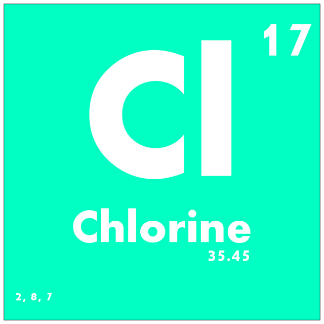 Chlorine.