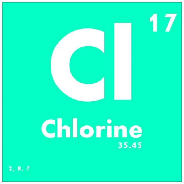 Chlorine.