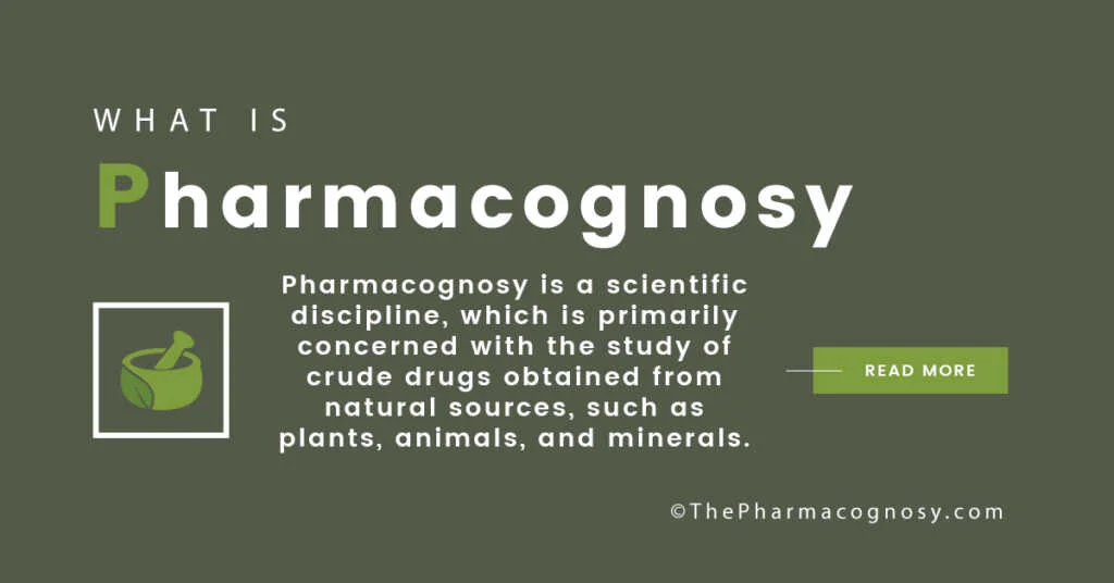 History of Pharmacognosy