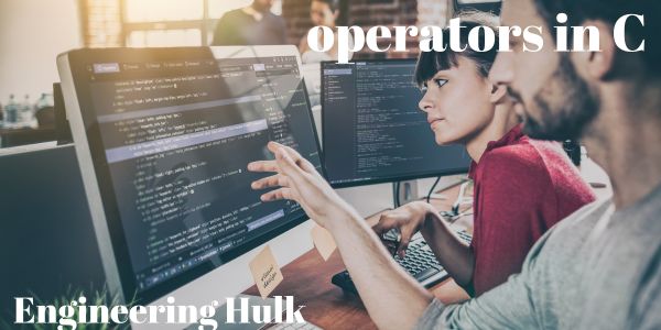 C operators – All 7 types with detailed explanations