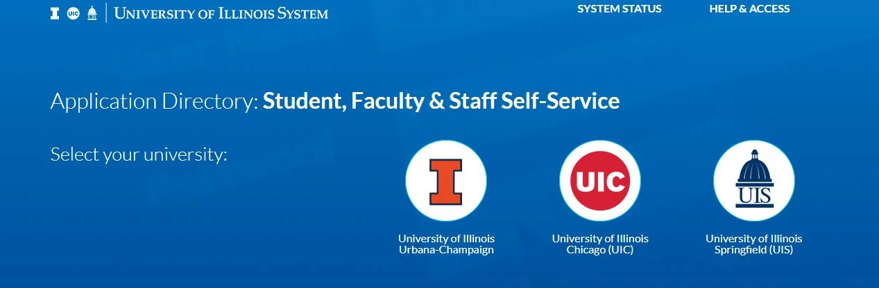 UIUC Self Service