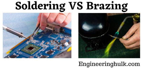 Difference between soldering and brazing